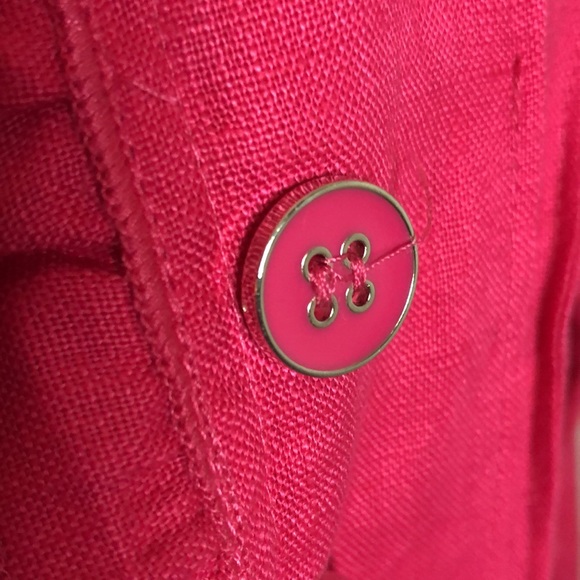 Multiples Hot Pink Open Front Jacket size SP - Picture 4 of 12